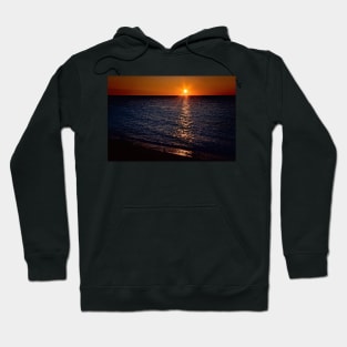 Sunset Over Lake Erie Hoodie